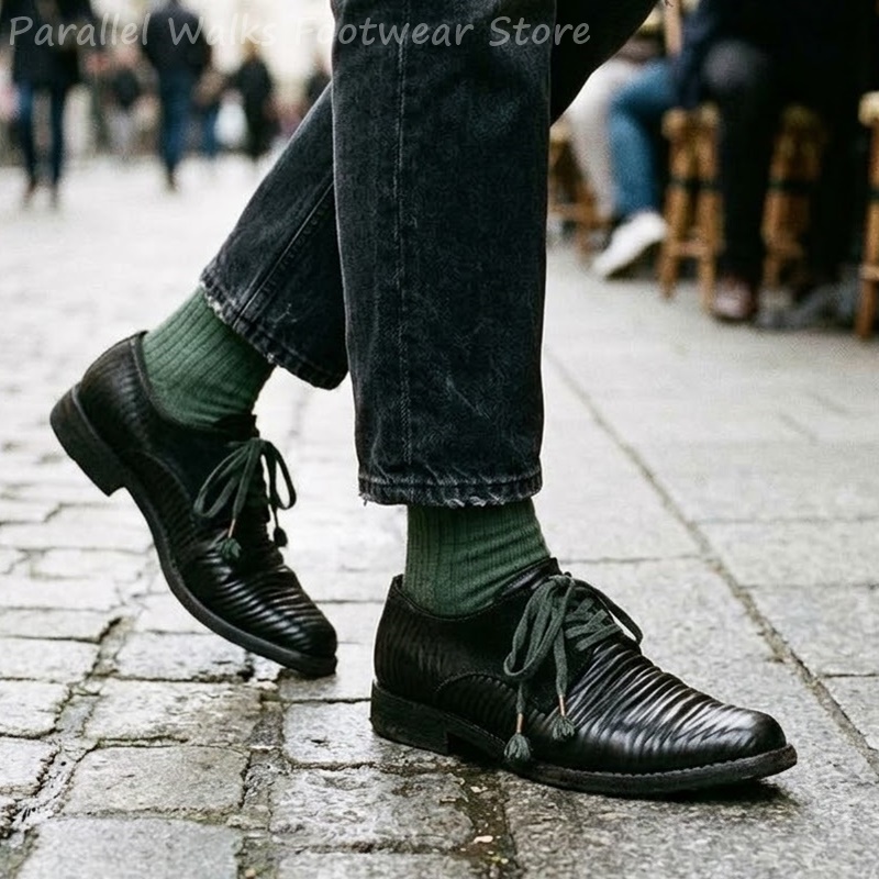 Мужские кожаные туфли дерби с  – обзор и цена Men'S Shoes Smart