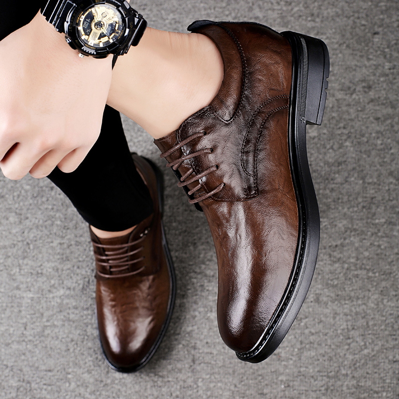 Кожаные повседневные туфли-уве – обзор и цена Men'S Shoes Increase Height