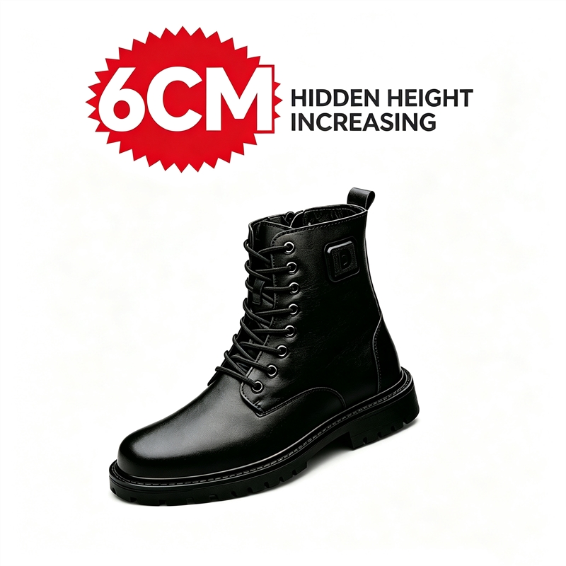 Мужские зимние кожаные ботинки – обзор и цена Men'S Shoes Increase Height